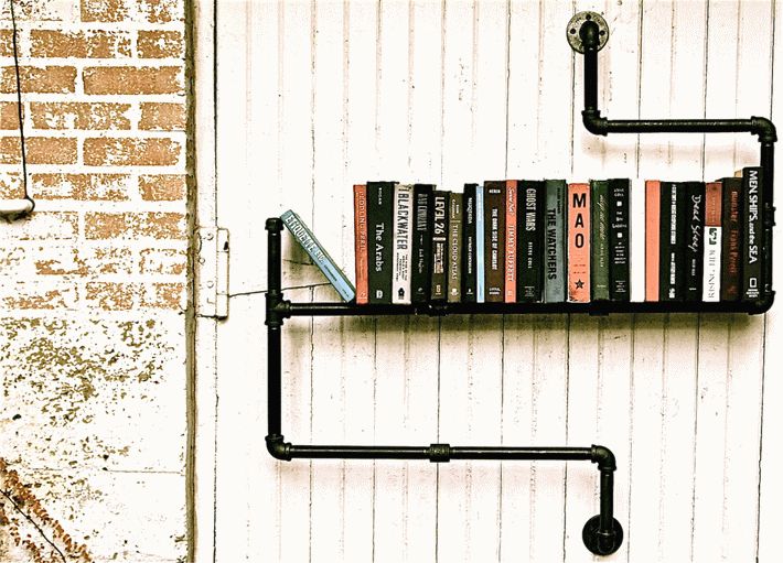 plumber-bookshelves